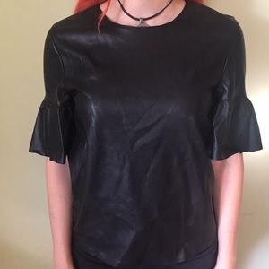 „Only“ pleather shirt